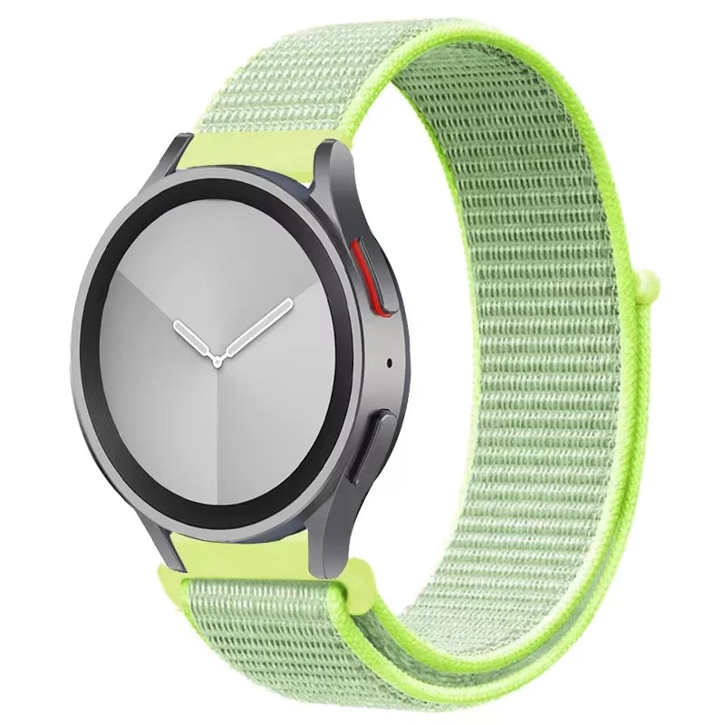 Nylon Loop Band for  Watch 7 FE 6/5/Pro/4/Classic/Active 2 40-44Mm 20Mm/22Mm Sport Bracelet Huawei Gt 2/E/3 Strap