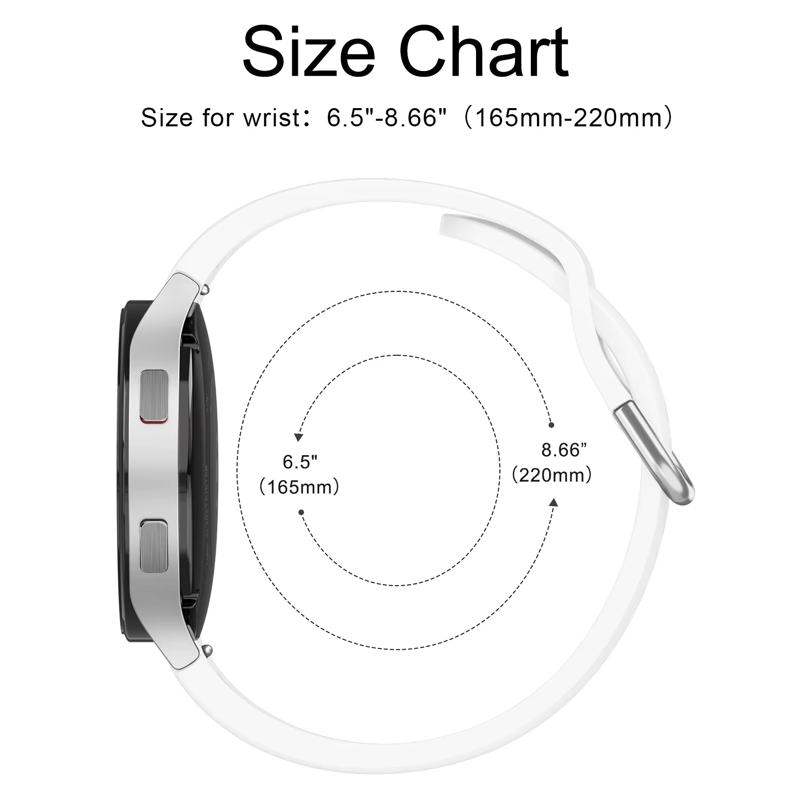 TPU Case+Silicone Strap for  Watch 4 5 6 7 40Mm 44Mm Band Screen Protective Cover Bumper for Galaxy Watch 4 5 6 7