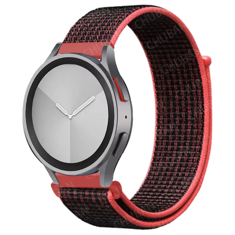 Nylon Loop Band for  Watch 7 FE 6/5/Pro/4/Classic/Active 2 40-44Mm 20Mm/22Mm Sport Bracelet Huawei Gt 2/E/3 Strap