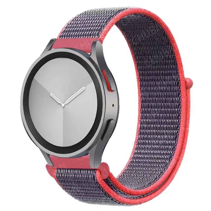 Nylon Loop Band for  Watch 7 FE 6/5/Pro/4/Classic/Active 2 40-44Mm 20Mm/22Mm Sport Bracelet Huawei Gt 2/E/3 Strap