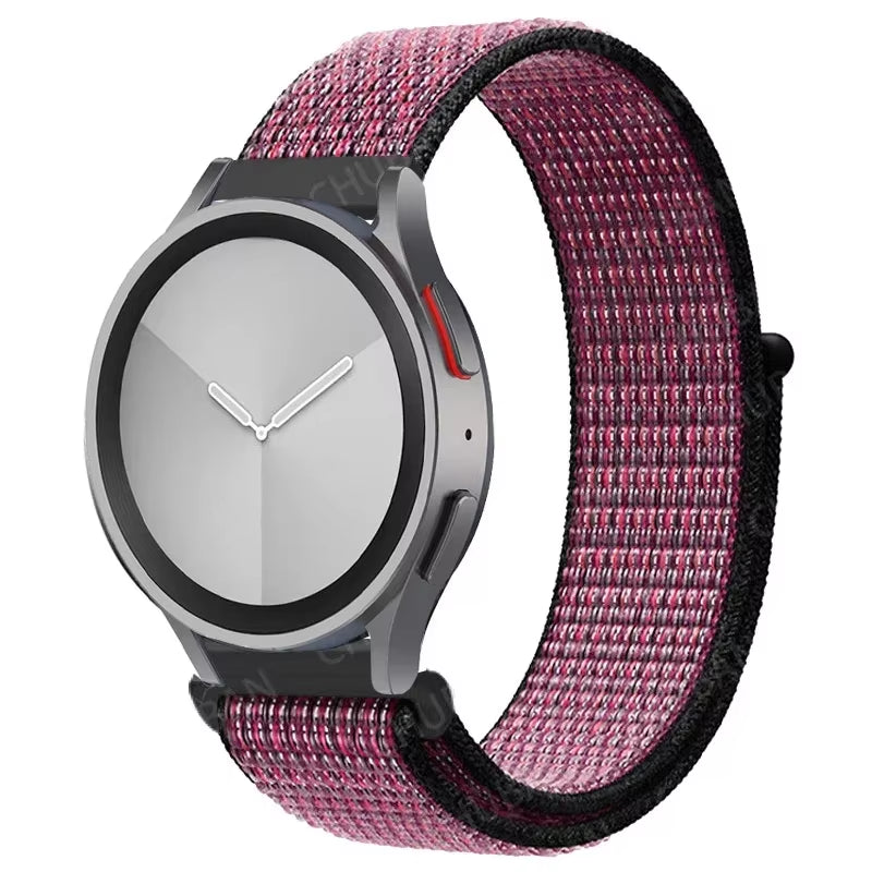 Nylon Loop Band for  Watch 7 FE 6/5/Pro/4/Classic/Active 2 40-44Mm 20Mm/22Mm Sport Bracelet Huawei Gt 2/E/3 Strap