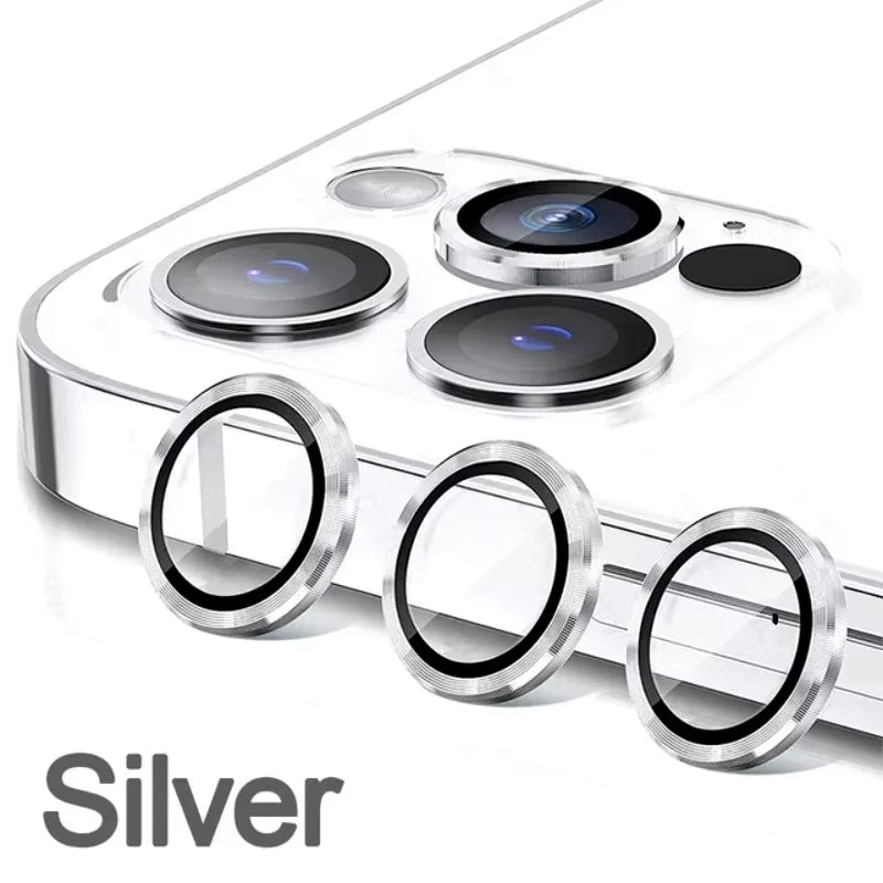 3Pcs Camera Lens Glass Protector for Iphone 11 12 13 14 15 16 Pro Max 12 13 Mini Protective Glass for Iphone 14 15 16 Plus