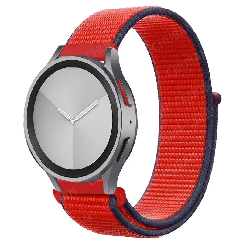 Nylon Loop Band for  Watch 7 FE 6/5/Pro/4/Classic/Active 2 40-44Mm 20Mm/22Mm Sport Bracelet Huawei Gt 2/E/3 Strap