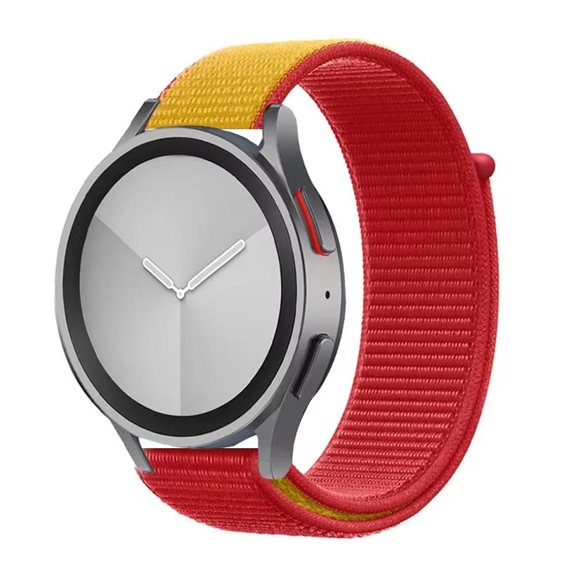 Nylon Loop Band for  Watch 7 FE 6/5/Pro/4/Classic/Active 2 40-44Mm 20Mm/22Mm Sport Bracelet Huawei Gt 2/E/3 Strap