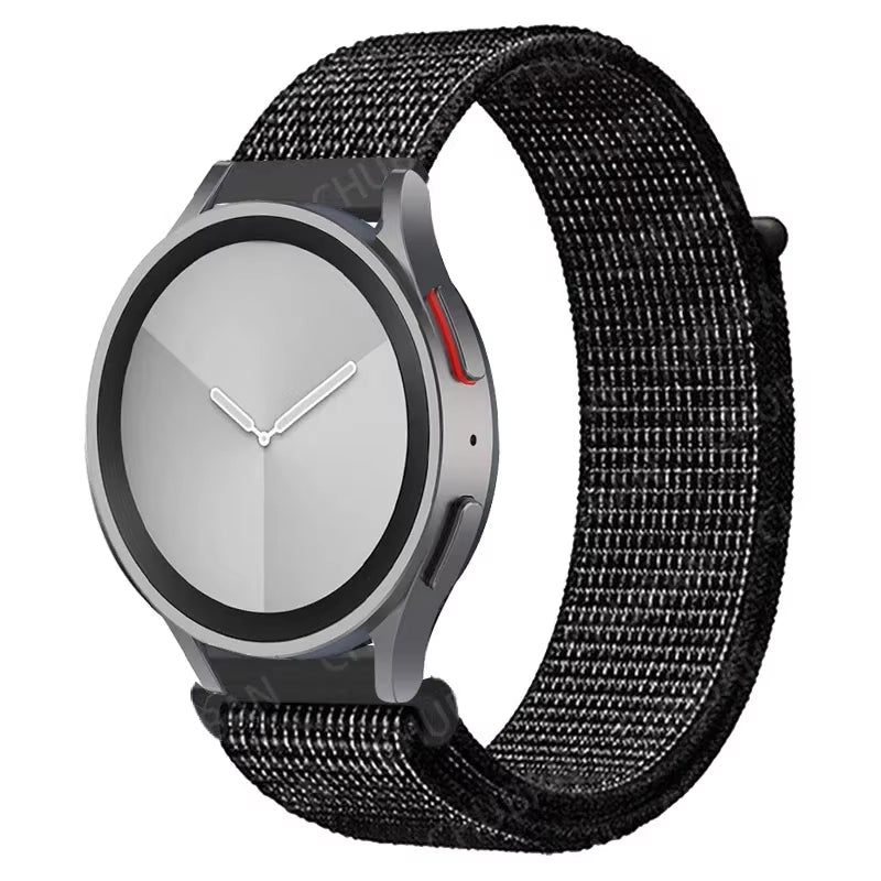 Nylon Loop Band for  Watch 7 FE 6/5/Pro/4/Classic/Active 2 40-44Mm 20Mm/22Mm Sport Bracelet Huawei Gt 2/E/3 Strap