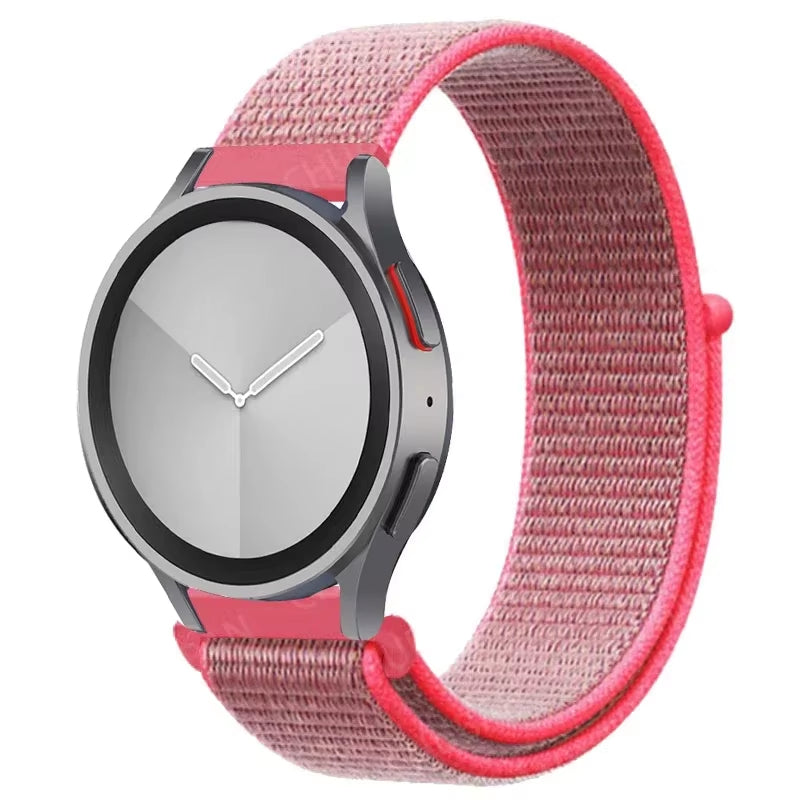 Nylon Loop Band for  Watch 7 FE 6/5/Pro/4/Classic/Active 2 40-44Mm 20Mm/22Mm Sport Bracelet Huawei Gt 2/E/3 Strap