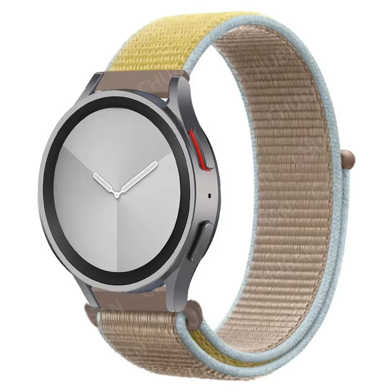 Nylon Loop Band for  Watch 7 FE 6/5/Pro/4/Classic/Active 2 40-44Mm 20Mm/22Mm Sport Bracelet Huawei Gt 2/E/3 Strap