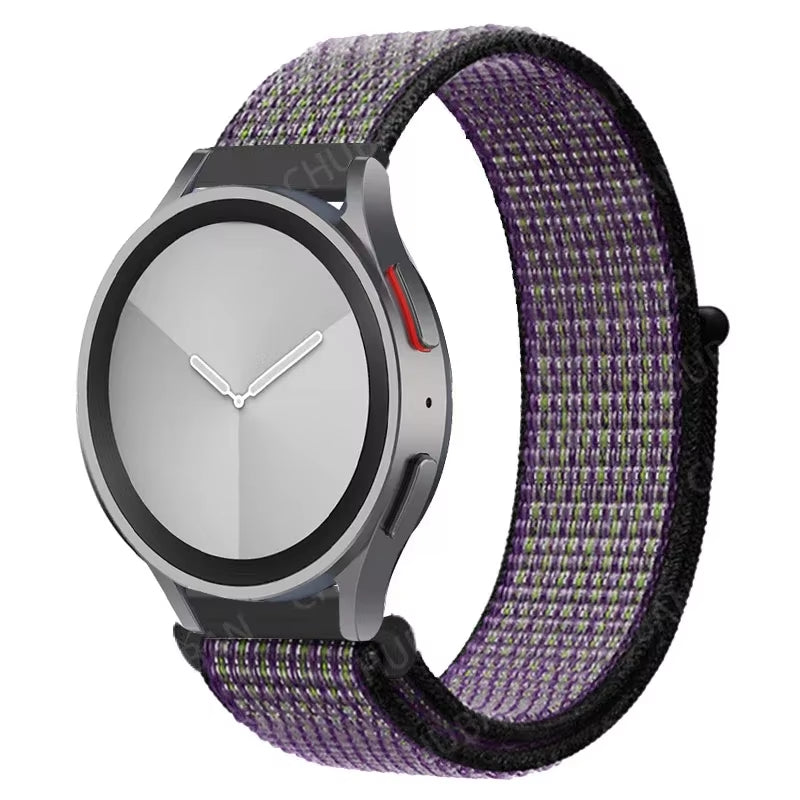 Nylon Loop Band for  Watch 7 FE 6/5/Pro/4/Classic/Active 2 40-44Mm 20Mm/22Mm Sport Bracelet Huawei Gt 2/E/3 Strap
