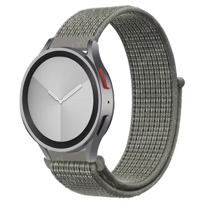 Nylon Loop Band for  Watch 7 FE 6/5/Pro/4/Classic/Active 2 40-44Mm 20Mm/22Mm Sport Bracelet Huawei Gt 2/E/3 Strap