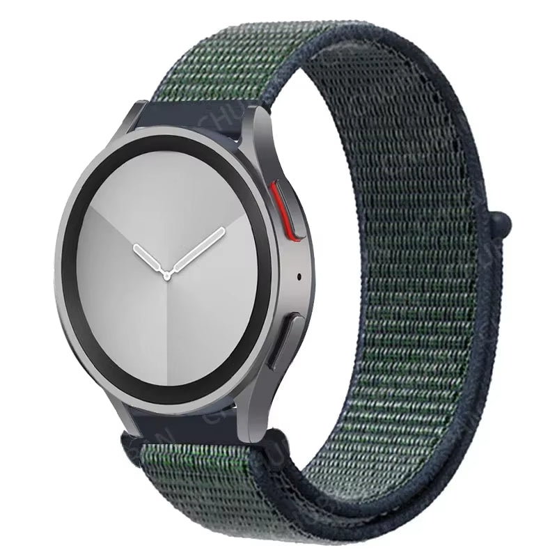 Nylon Loop Band for  Watch 7 FE 6/5/Pro/4/Classic/Active 2 40-44Mm 20Mm/22Mm Sport Bracelet Huawei Gt 2/E/3 Strap